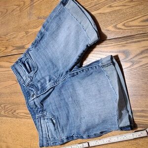 KUT FROM THE KLOTH  Jean Short Womens 2 BLUE BOYFRIEND Denim Preowned Used